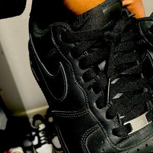 Black Air Force ones